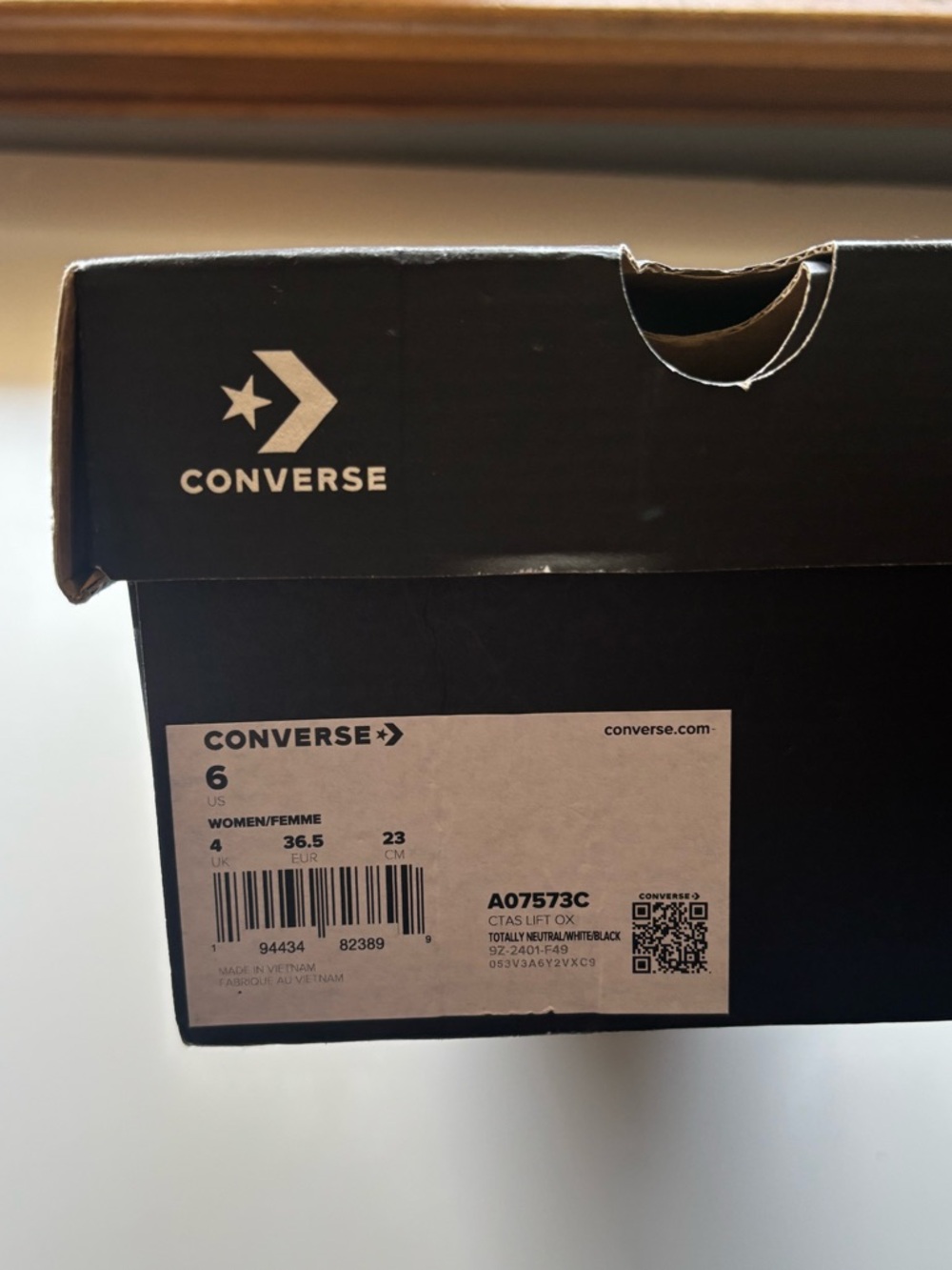 Grey platform converse - Picture 2 of 12